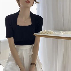 Knitting top in Style